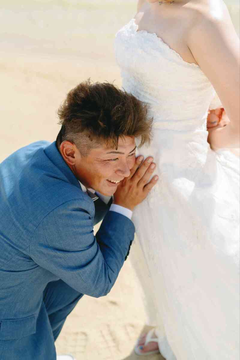 微笑ましい笑顔