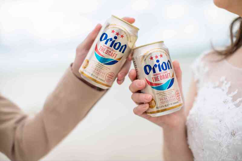 オリオンビールで
