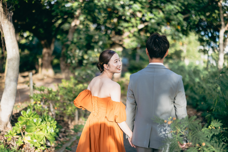 のびのびと育つグリーンに癒されて自然と笑顔に。