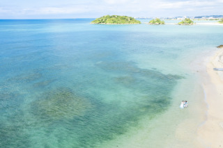 沖縄ならではのウエディングフォト