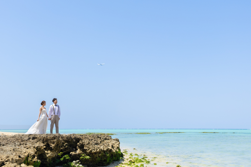 最後は崖上で締めのショット♪