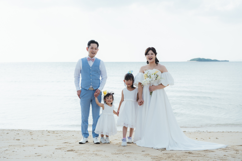お子さんも一緒に『familyショット』で素敵♪
