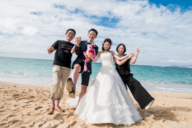 家族と記念に１枚！