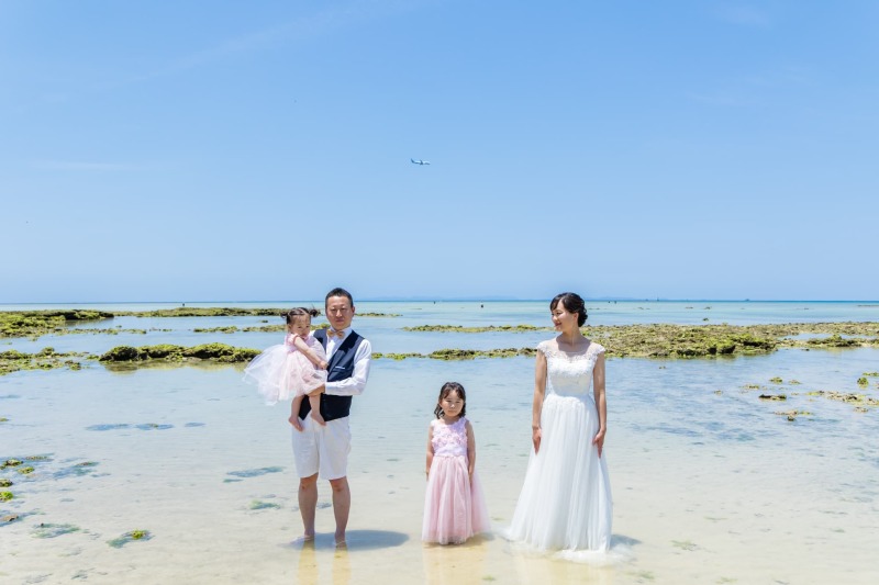 家族みんなでウォーターイン！