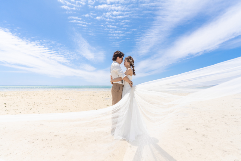 ロマンチックなベールショット