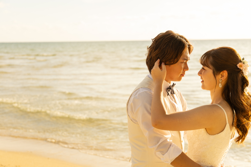 青からオレンジの海へ・・!