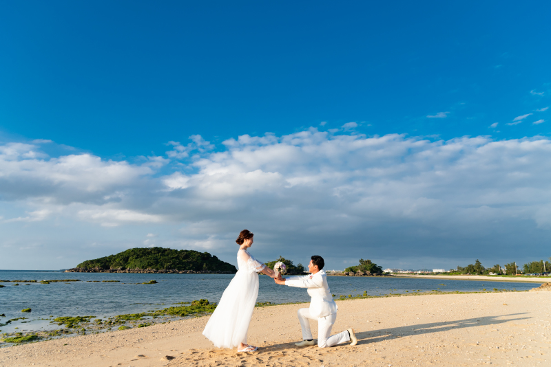 プロポーズシーン