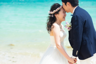 笑顔が弾けるおふたり♪