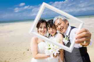 感動の家族撮影