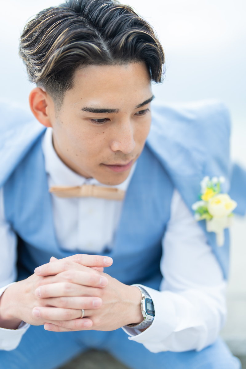 爽やかタキシードに