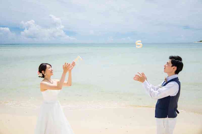 イニシャルブーケと