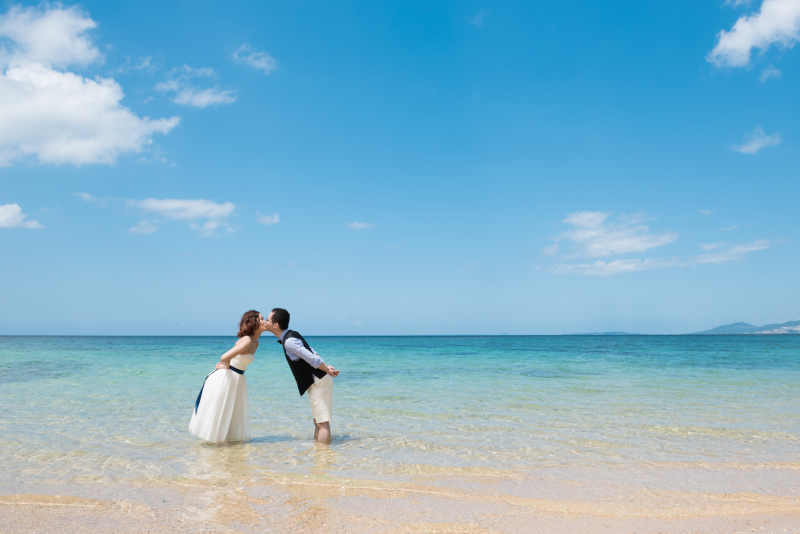 誰もいない海で