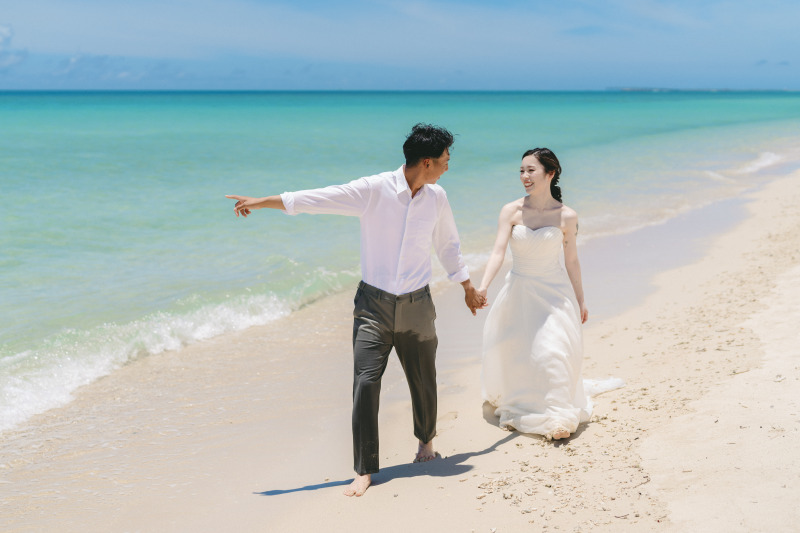 【ビーチ撮影100カットプラン＋ウォーターイン撮影追加】沖縄を全力で楽しみながら