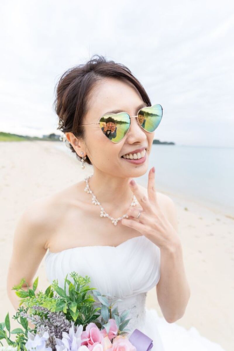 同じポージングで