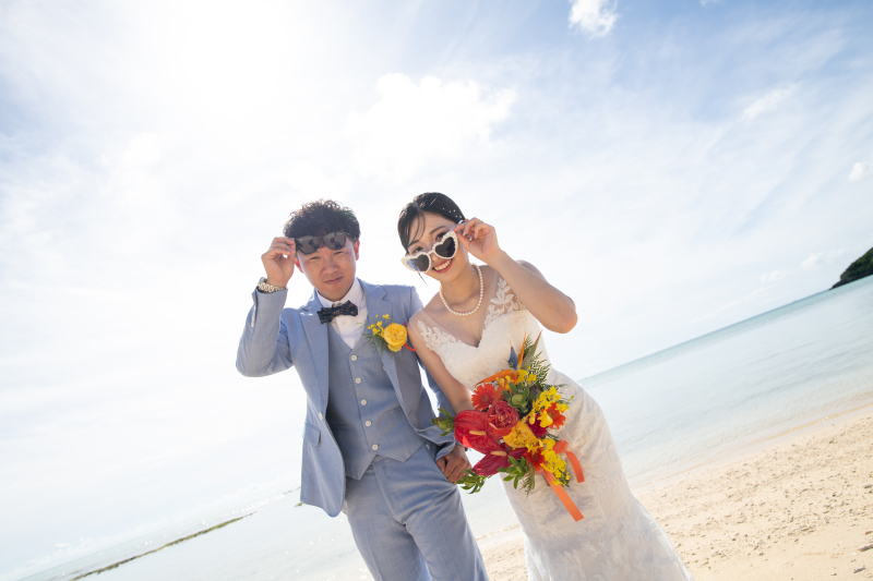 サングラスを使って♪