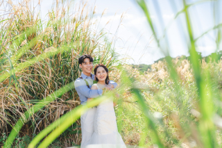 大人っぽく自然なおふたりを