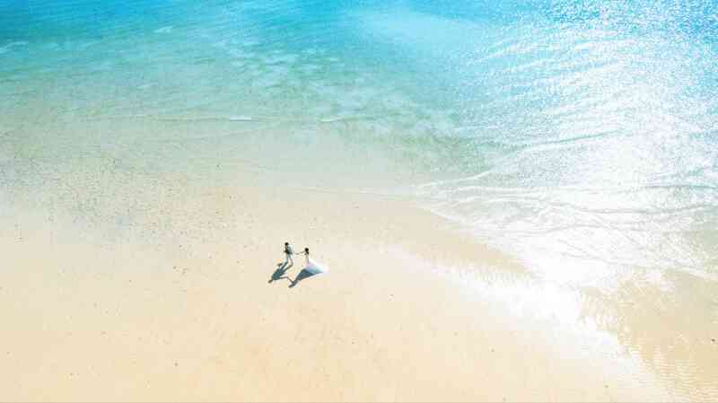 海に入って空中から撮って夏を大満喫！！
