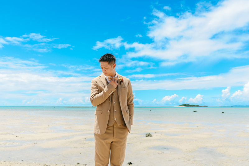 ソロの新郎様もしっかりと★