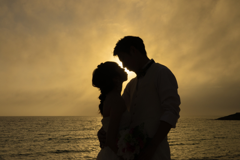 サンセットといえばシルエット