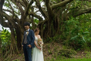 ビーチ×大自然で異なる雰囲気を