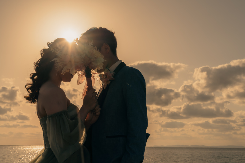 終盤はサンセット