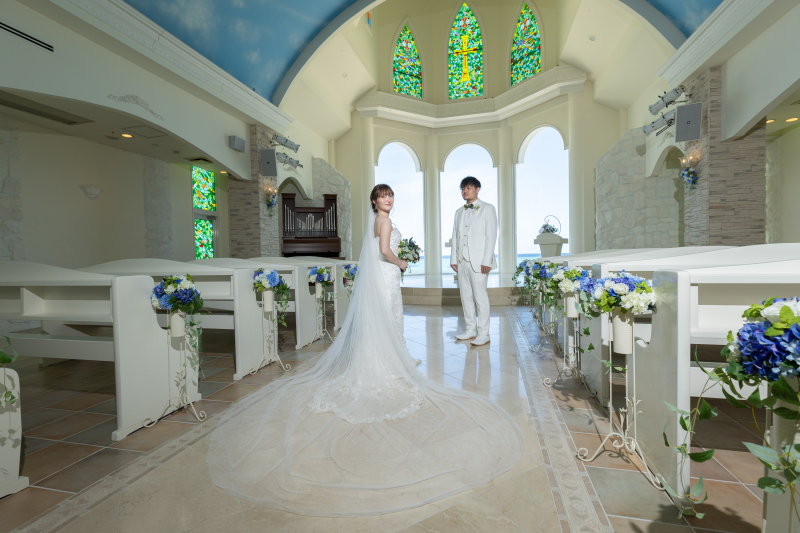 チャペル撮影スタート