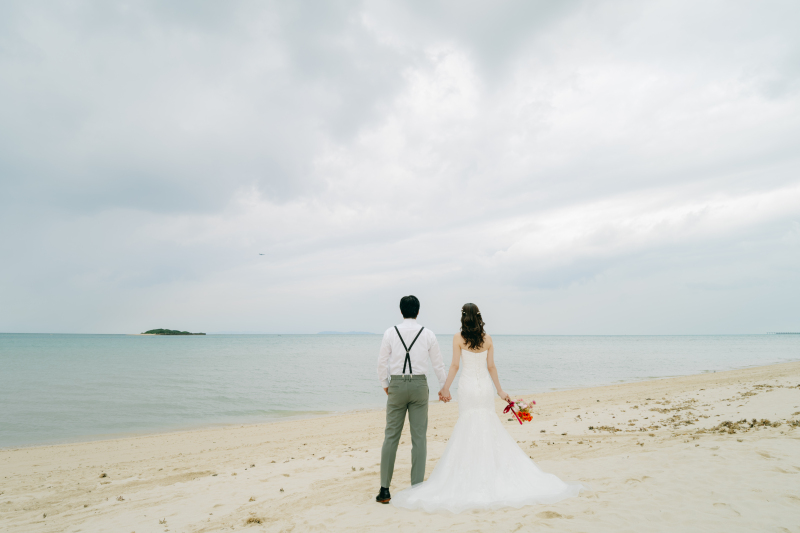 ビー理を歩く後ろ姿もしっかりとカメラに収めます★