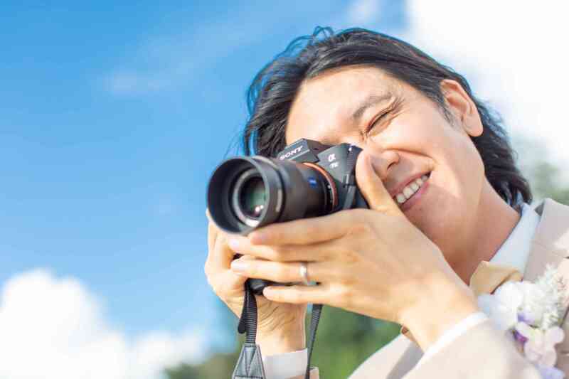 カメラマンに？？