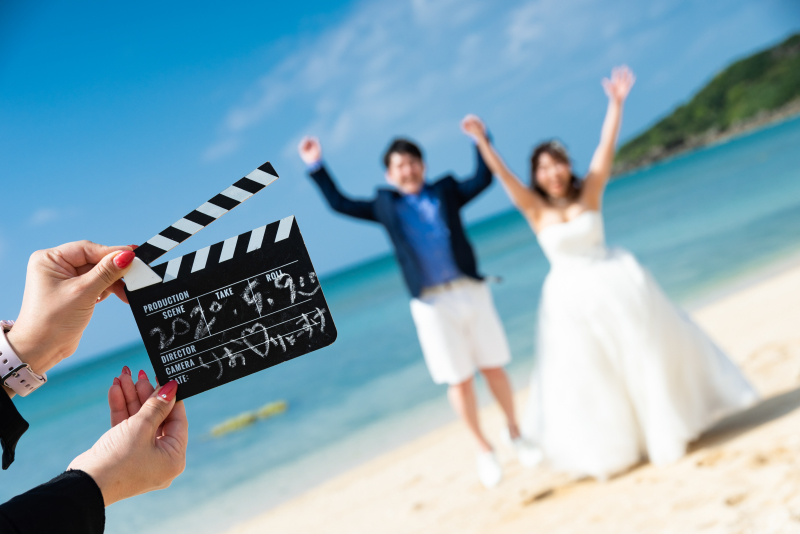 ビーチ撮影スタート☆