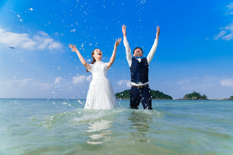 気持ちが良いウォーターイン撮影♪