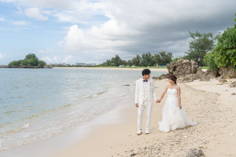 海沿いを歩いて