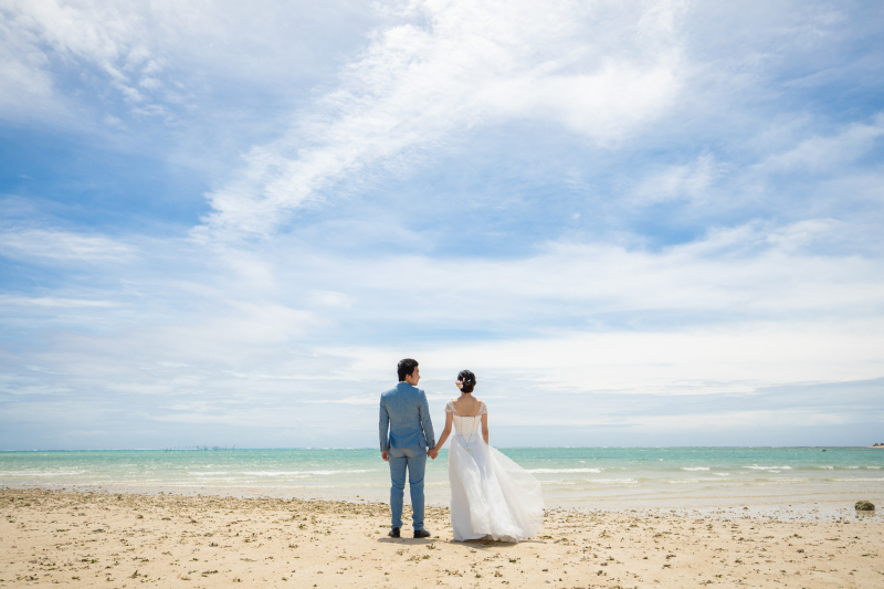 どこまでも続く空と海！