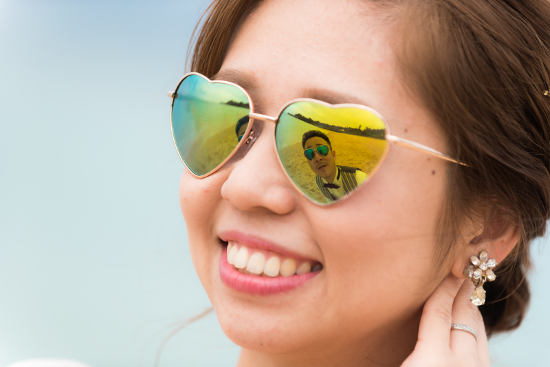 サングラスに注目！