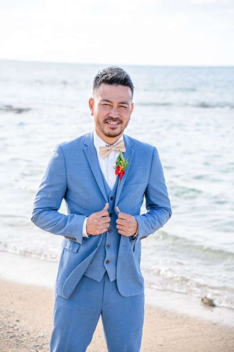 ブルーのスツーキマってます！