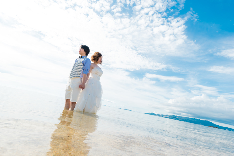 ドレスのままで