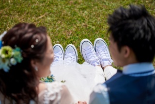 おそろいのスニーカー＾＾！