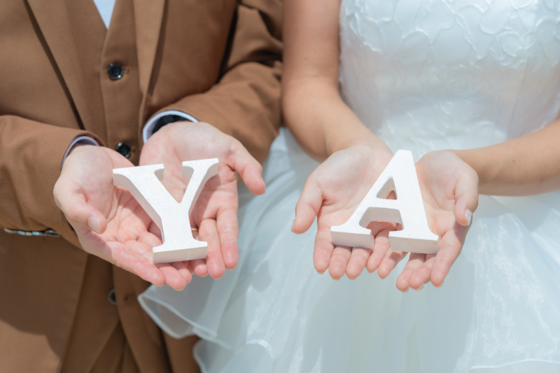 こちらも小物を使ったお写真！