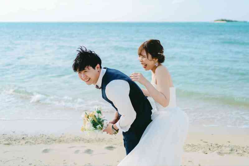 笑顔溢れるおふたり