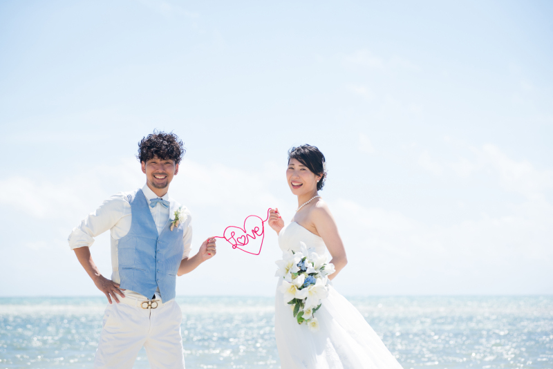 カメラに向けて、