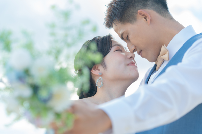 ちょっと緊張する近い距離にドキドキした様子も♡