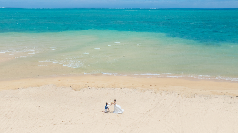 【ビーチ＆ドローンフォトプラン】ドローンフォトで貴重な体験を♪