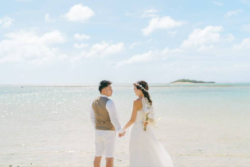 見つめ合いながら