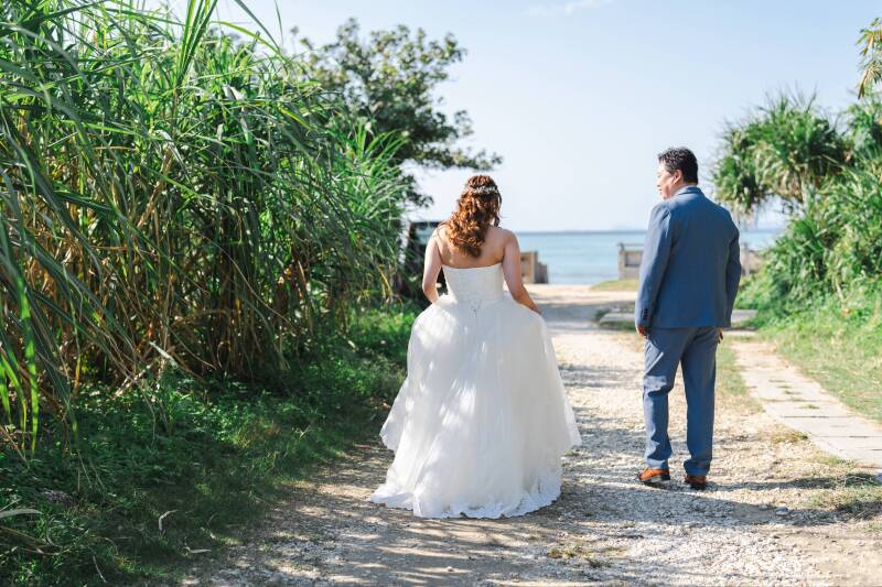 そして、ビーチに向かう・・