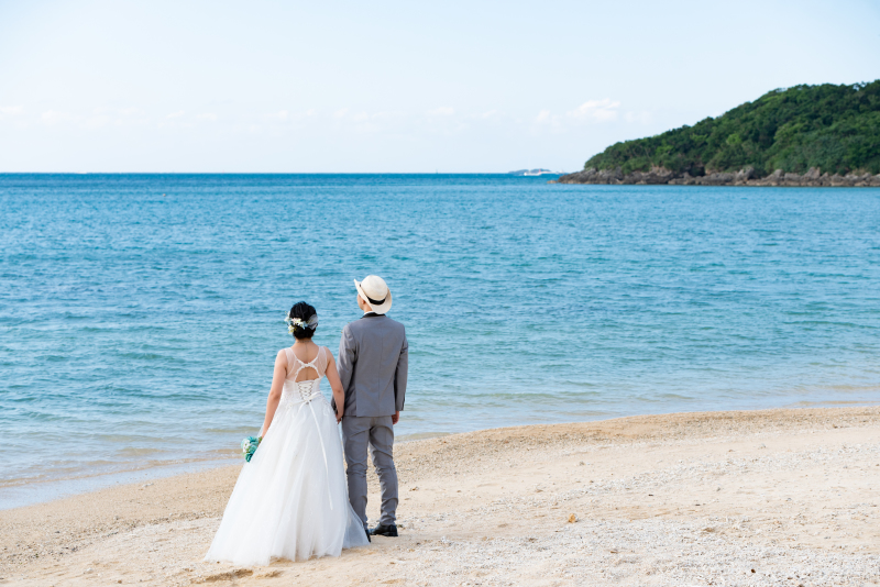 撮影ビーチに到着！