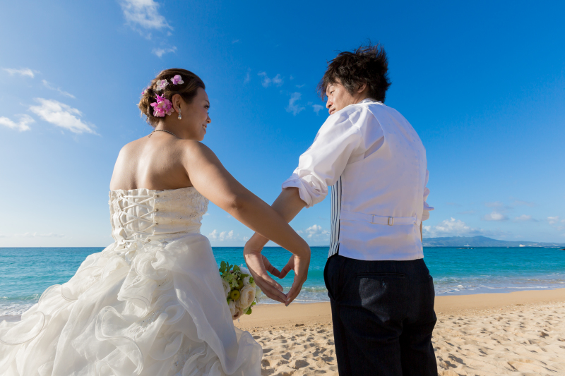 バックショットが印象的☆