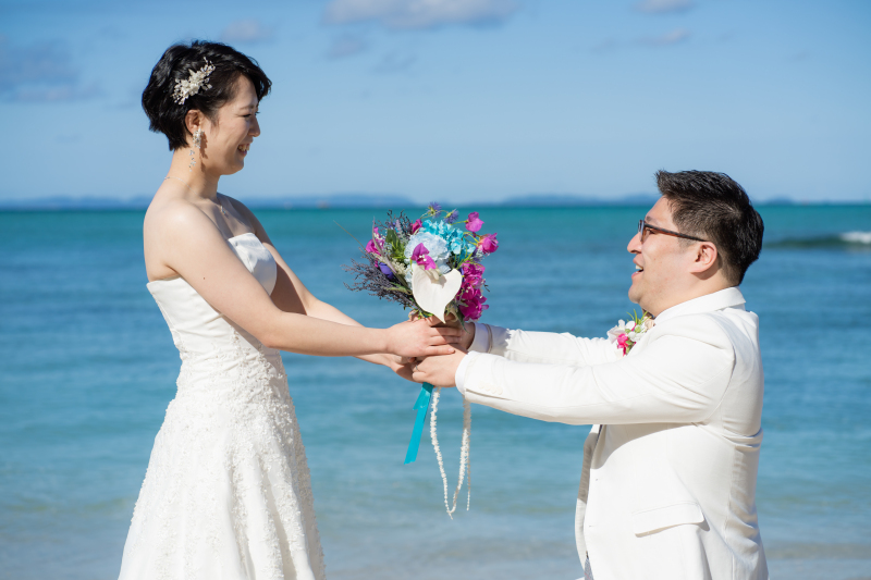 快晴のビーチで撮影!!!