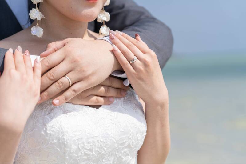 キラキラ輝くおふたりの姿を