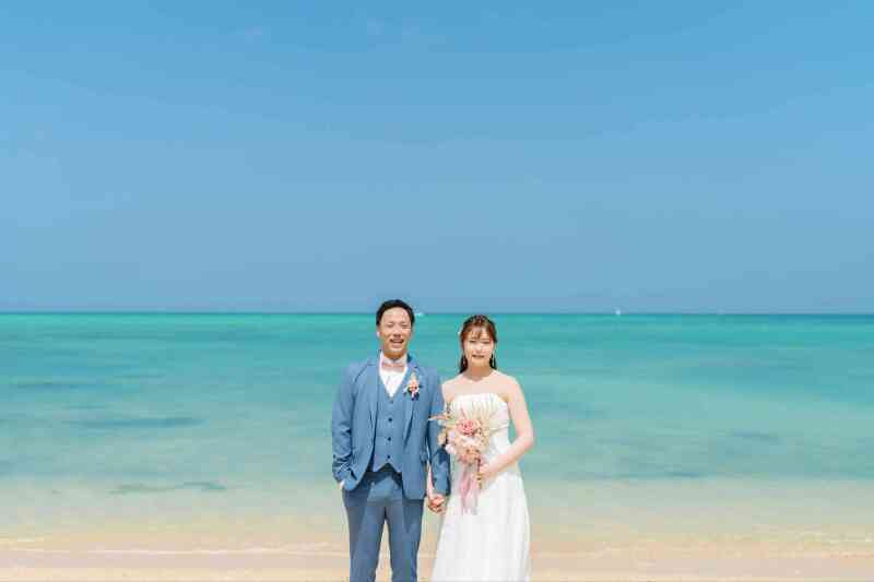 青空の下、しあわせ溢れる