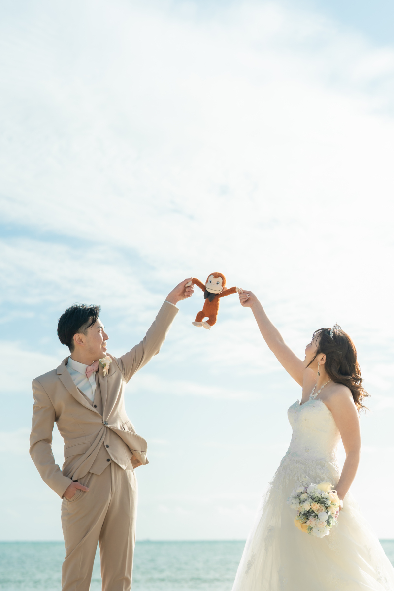 ぬいぐるみと一緒に！