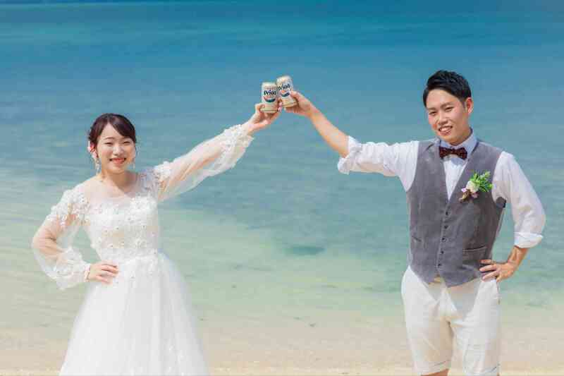 オリオンビールで